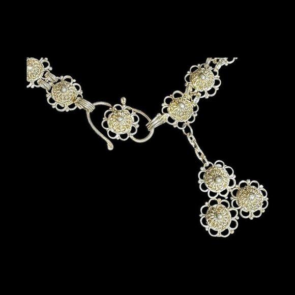 Cuttacki Tarkasi in Orissa Filigree Bracelet 7 inches - Picture 7 of 16